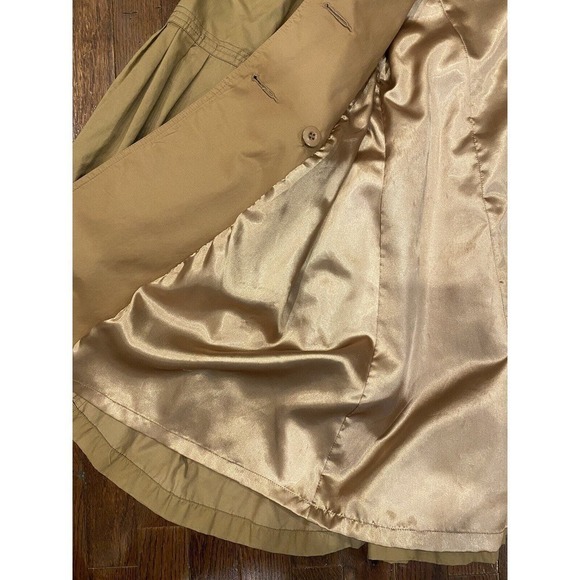 Stylish Tan Women's Coat - Picture 5 of 7